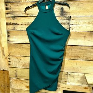 Lulus emerald green dress.